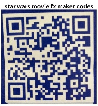 star wars movie fx maker codes