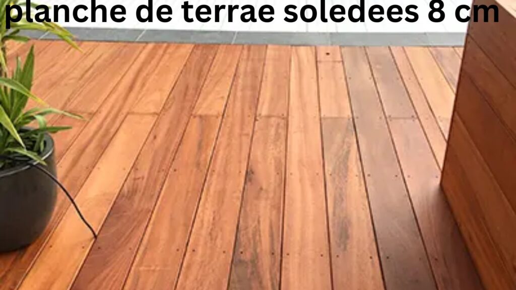 Planche de Terrae Solidees 8 cm