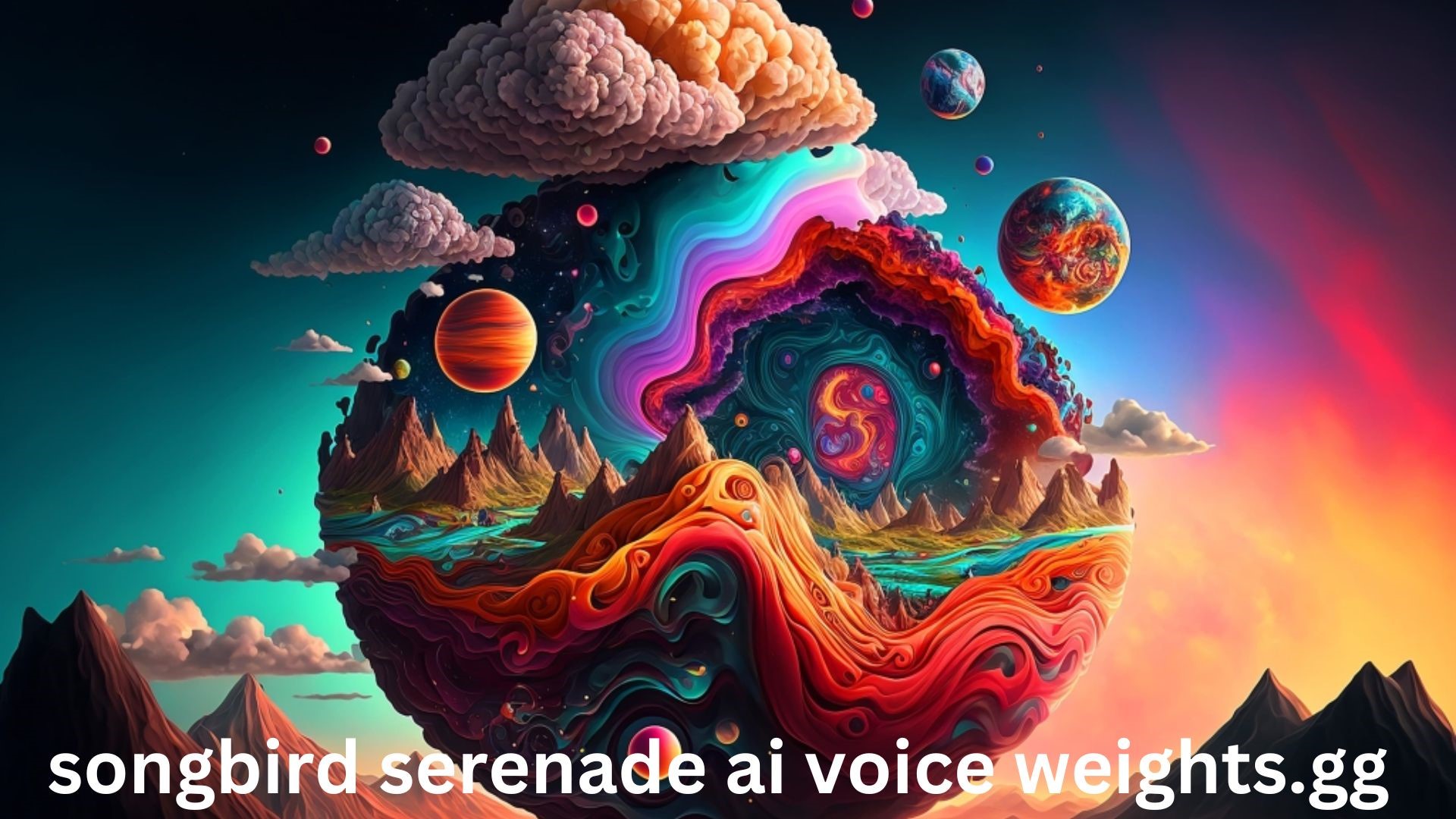 songbird serenade ai voice weights.gg